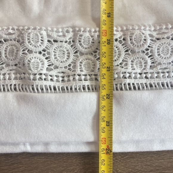 EUC Damon and Drapers White Small Petite TunicTop - Picture 6 of 9